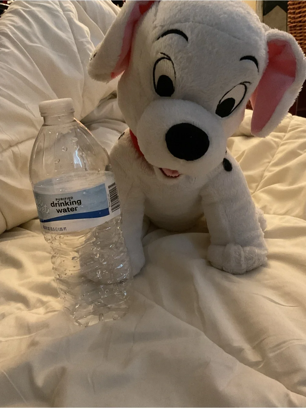 Authentic Disney White Plush Dalmatian Stuffed Animal